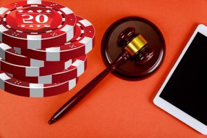 chips on the red table