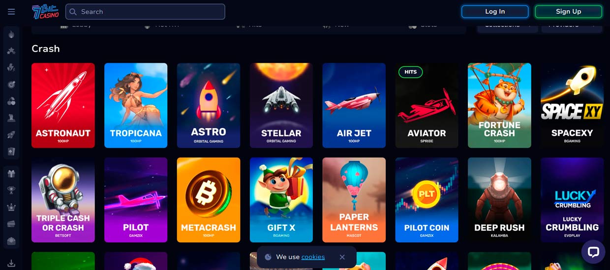 7BitCasino crash game