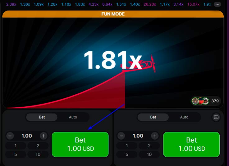 Bizzo Casino place your bet